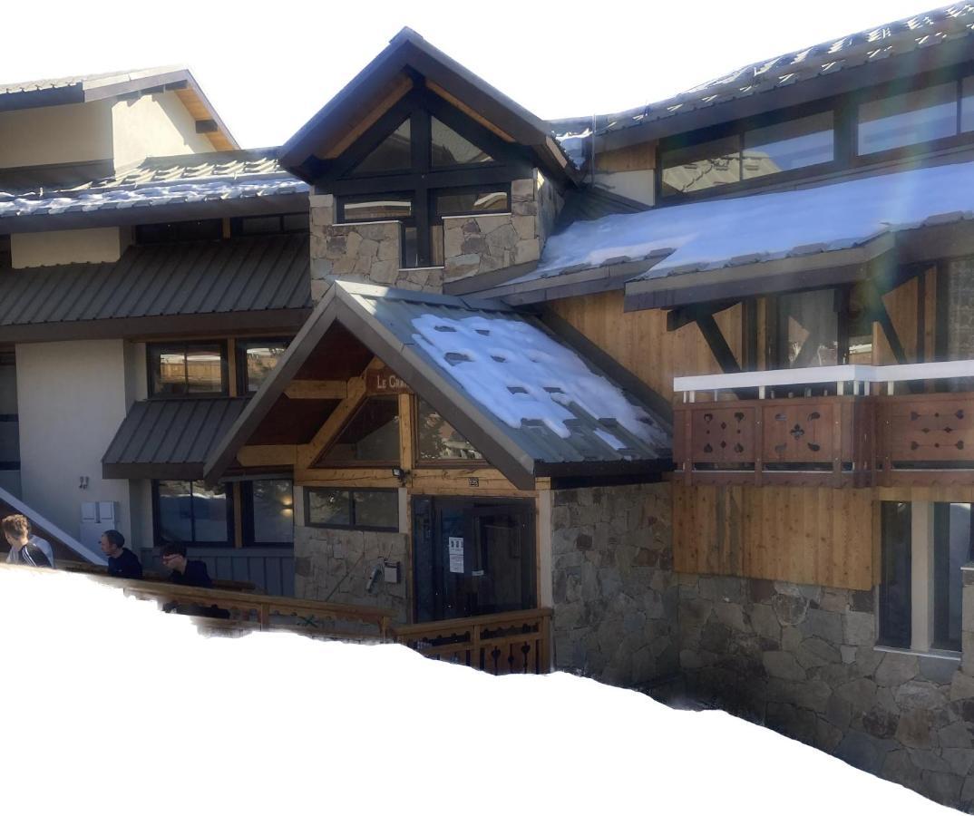 Sunny Studio 25 M2 Mountain View Balcony In Alpe D Huez District Eclose Alpe d'Huez Kültér fotó