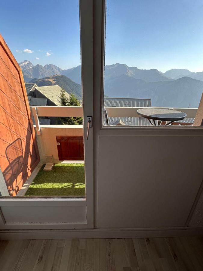 Sunny Studio 25 M2 Mountain View Balcony In Alpe D Huez District Eclose Alpe d'Huez Kültér fotó