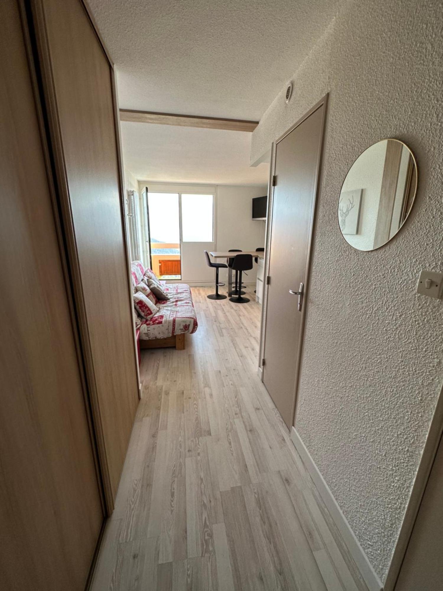 Sunny Studio 25 M2 Mountain View Balcony In Alpe D Huez District Eclose Alpe d'Huez Kültér fotó